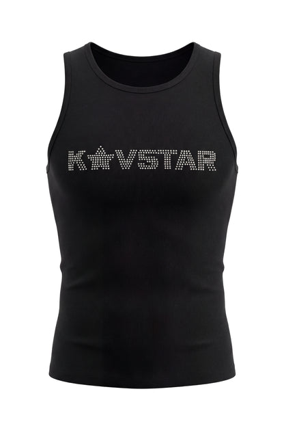 KAVSTAR Rhinestone Tank Top