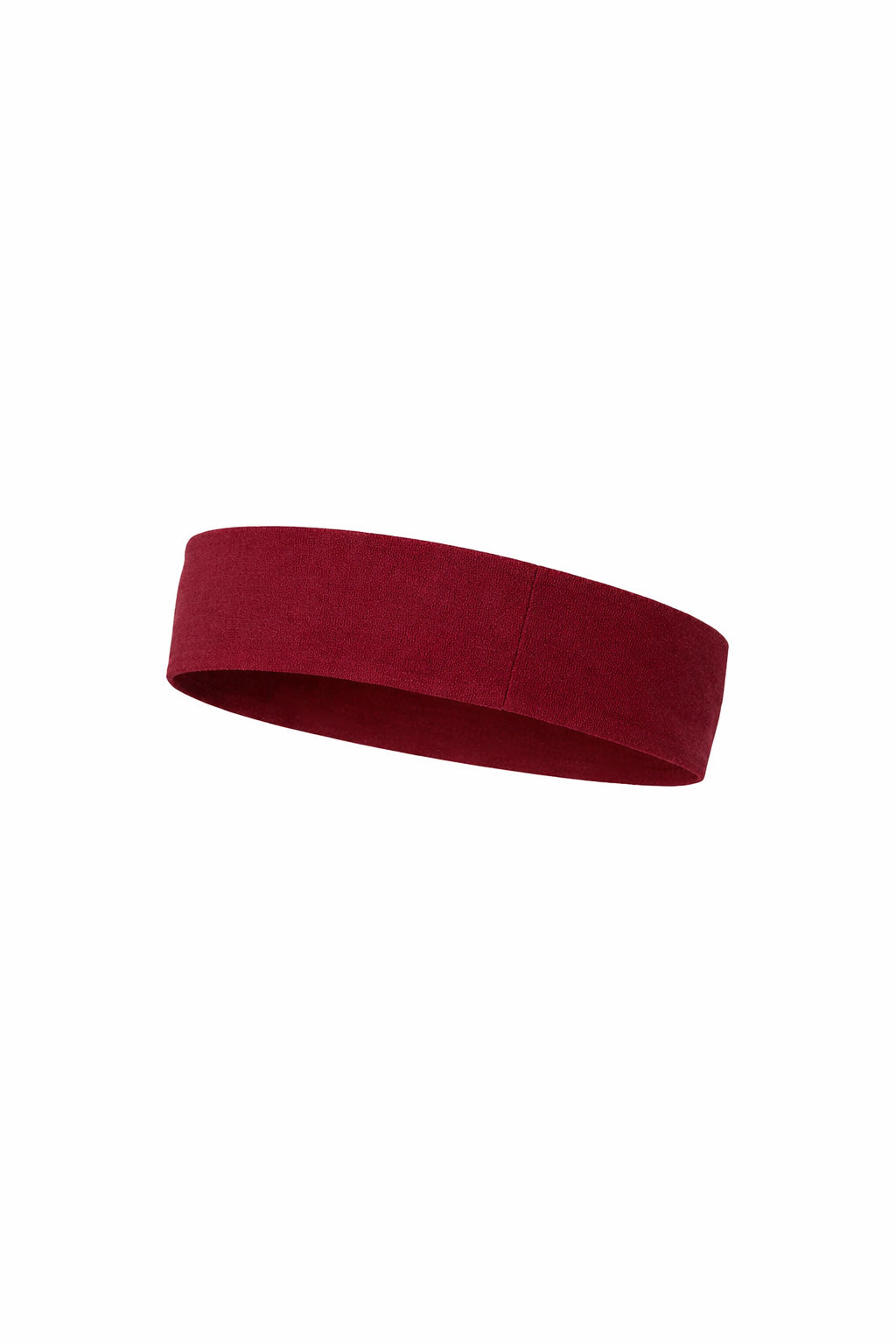 Dark Red Cotton Jersey Headband
