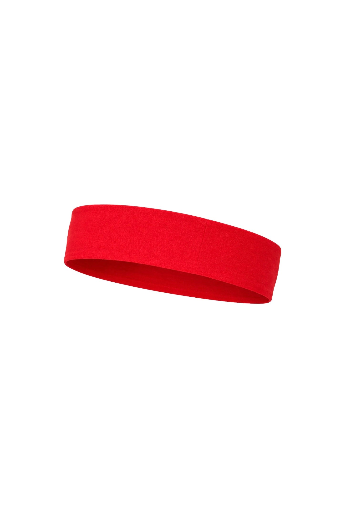 Red Cotton Jersey Headband