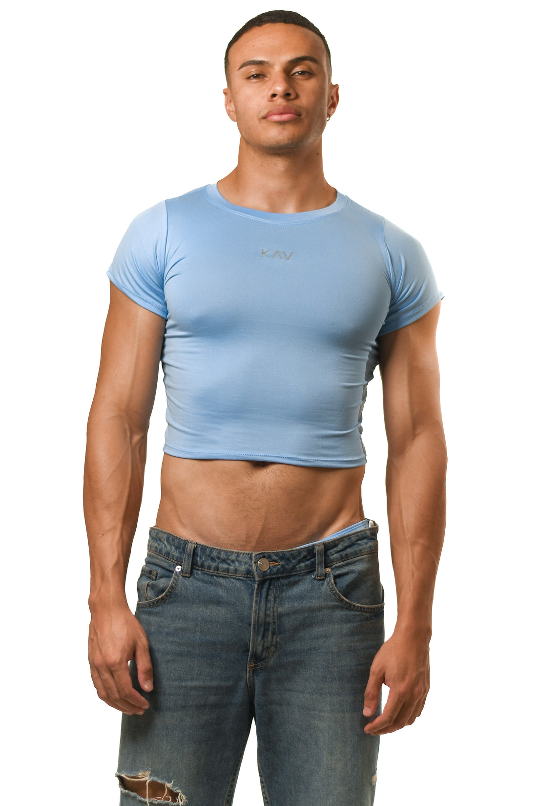 Baby Blue Magnet Baby Tee