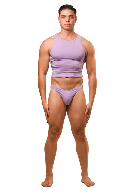 Lilac Gabriel Thong Set