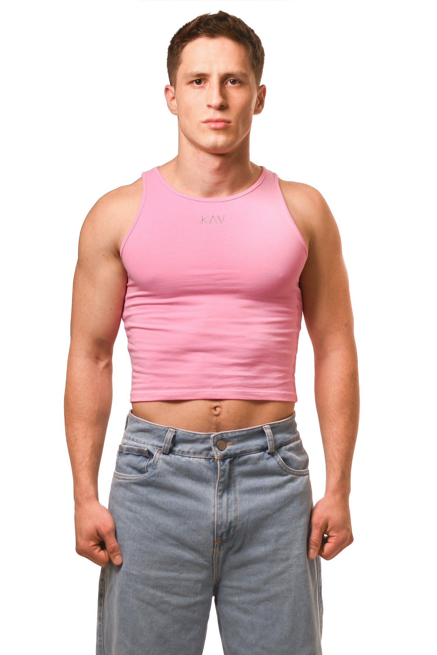 Pink Magnet Tank Top