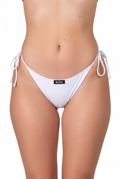 White Swim Minimal Tie Bottom