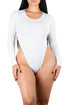 ultra-soft breathable white bodysuit layering essential