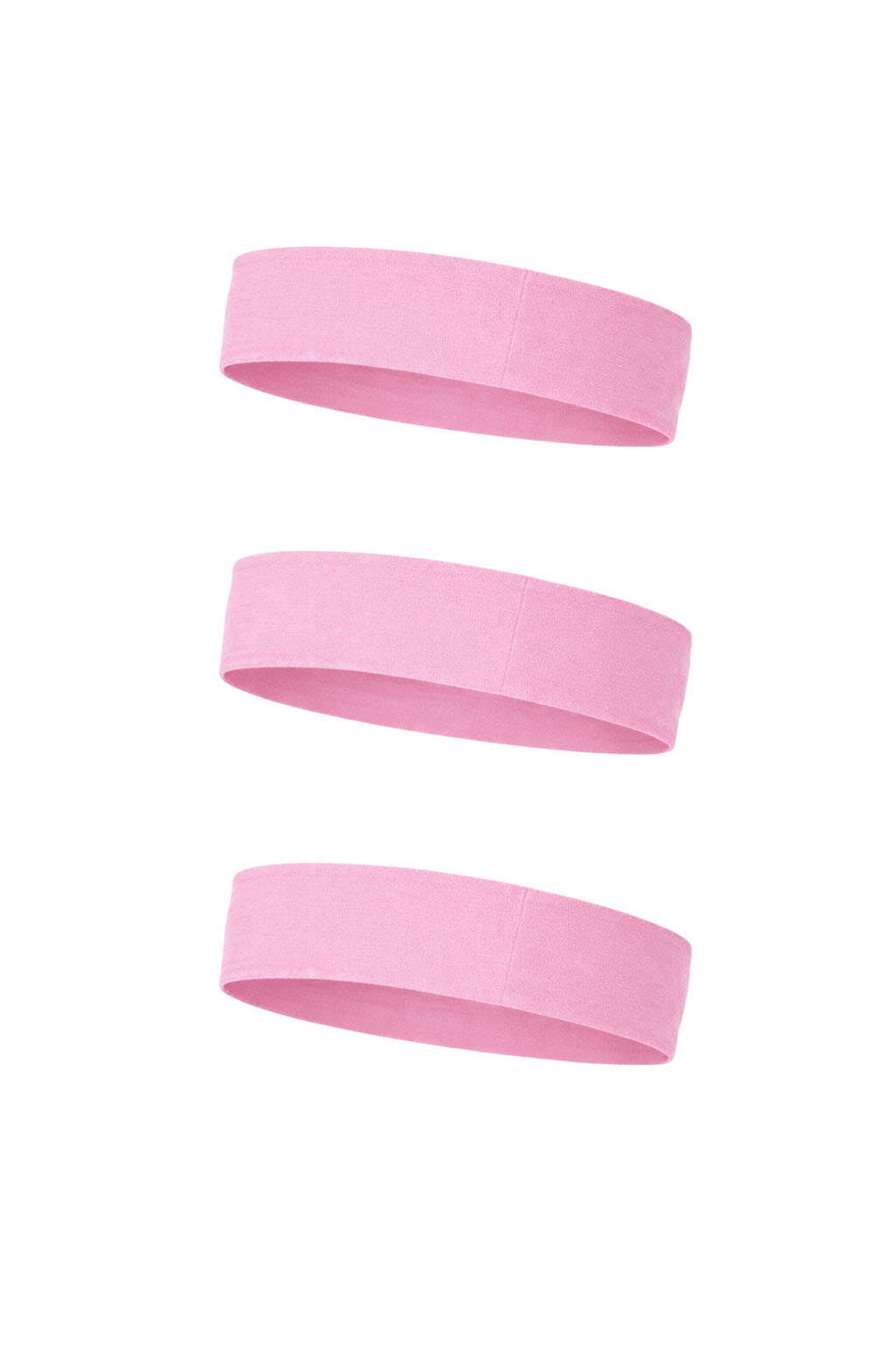 Pink Cotton Jersey Headband Trio Pack
