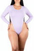 soft pastel lilac bodysuit elegant layering essential