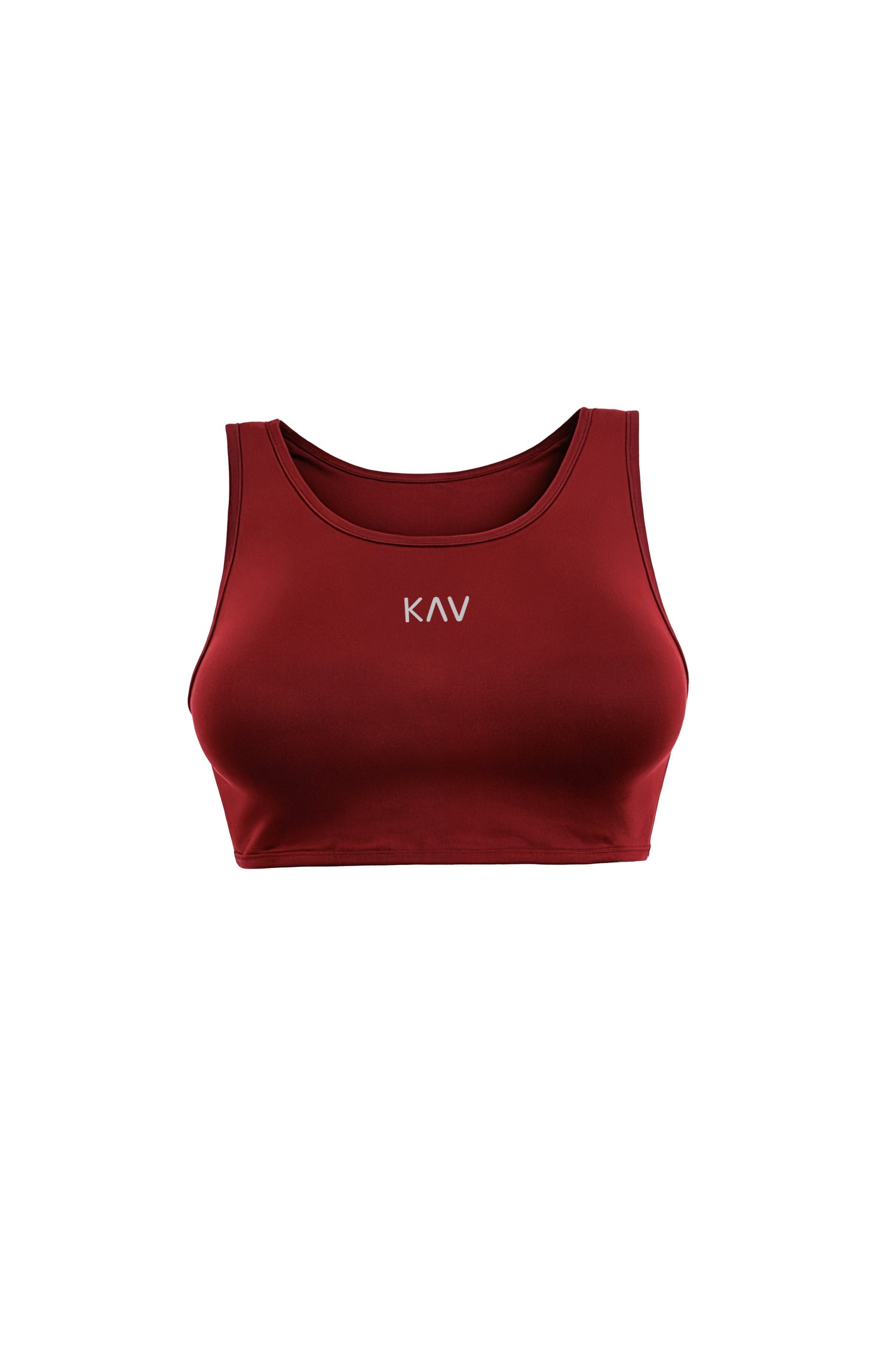 Dark Red Original Super Cropped Tank Top