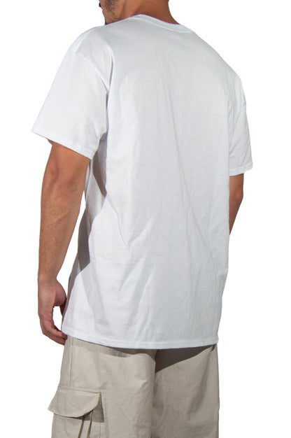 Power Heart White T-Shirt
