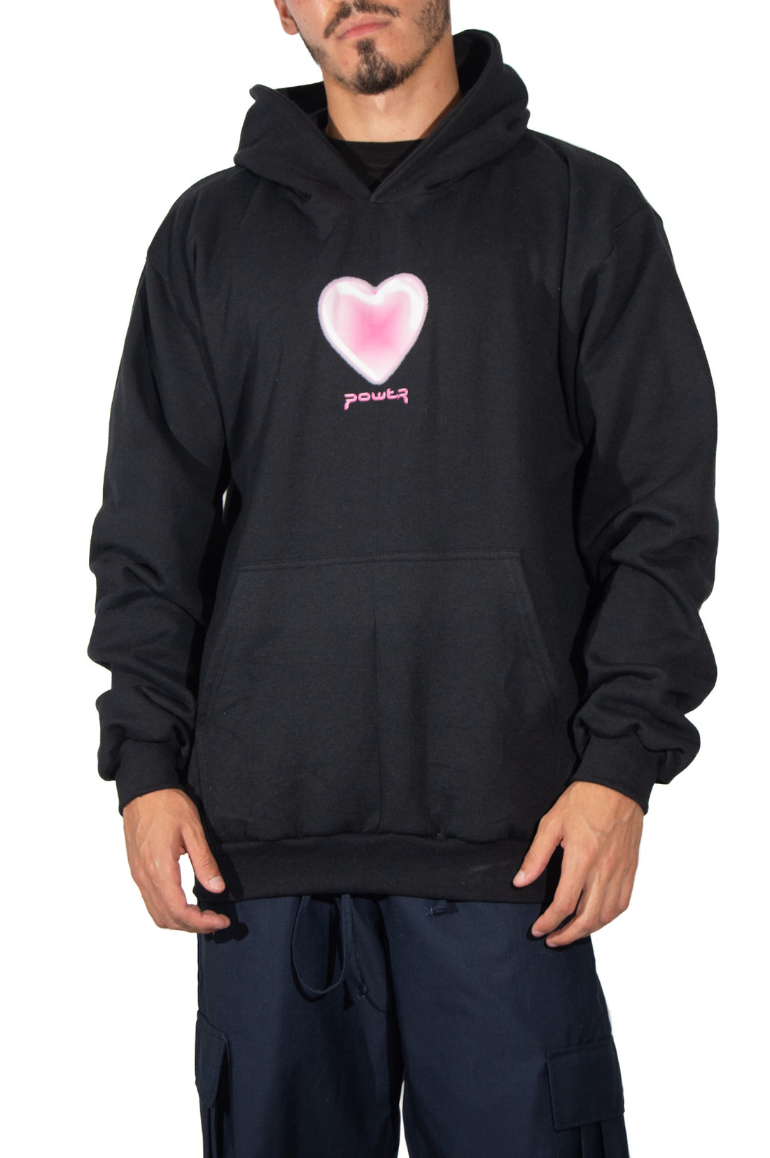 Power Heart Black Sweater