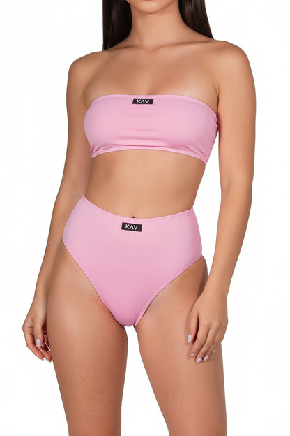 Pink Swim Tube Top