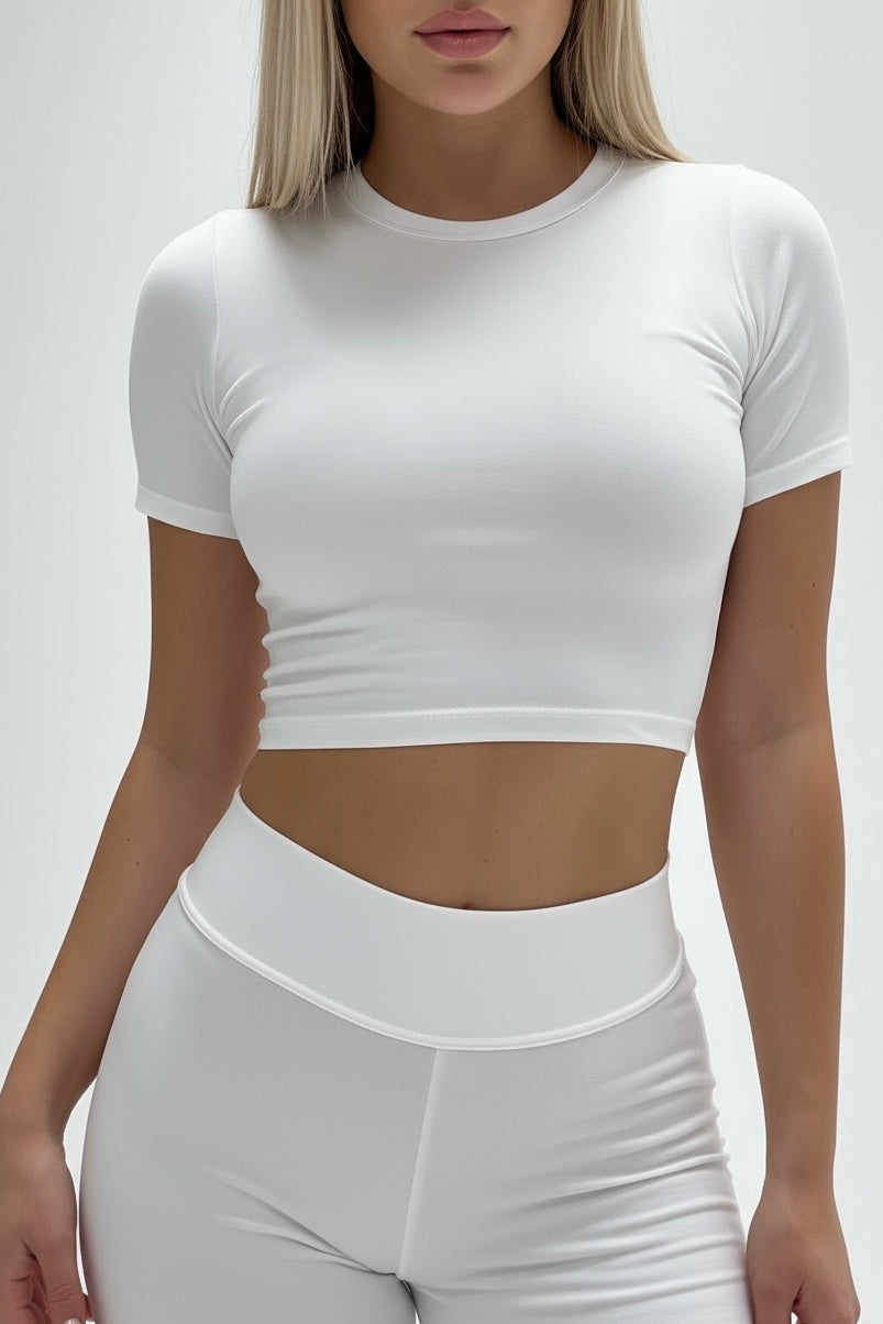 White Original Cotton Jersey Baby Tee