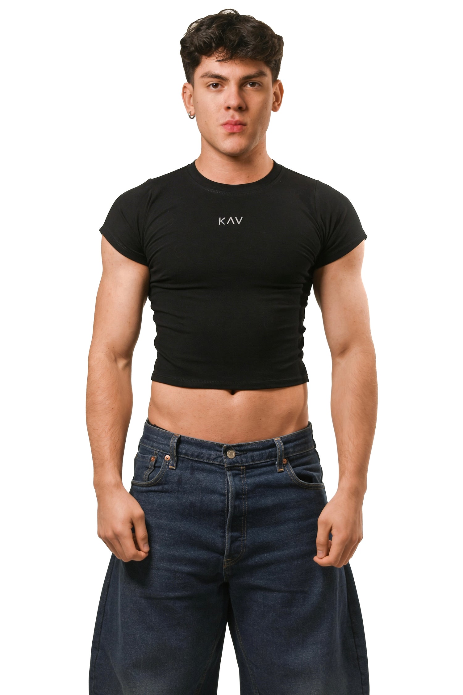 Black Magnet Baby Tee