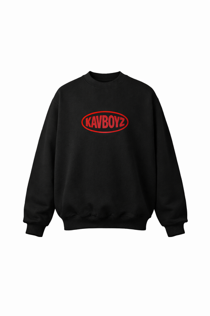 Black KAVBOYZ Sweater