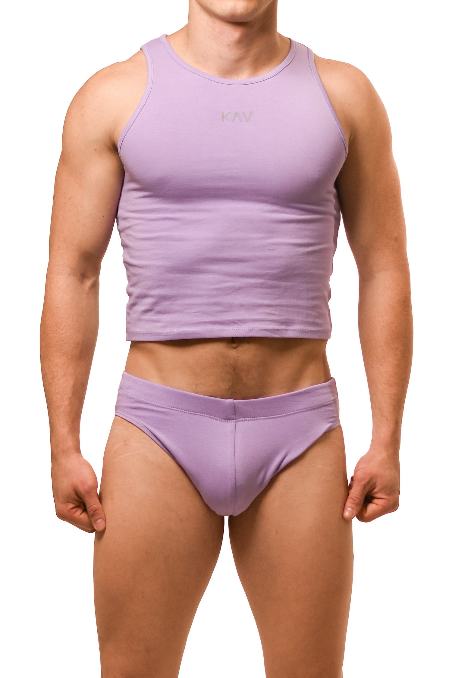 Lilac Gabriel Brief Set