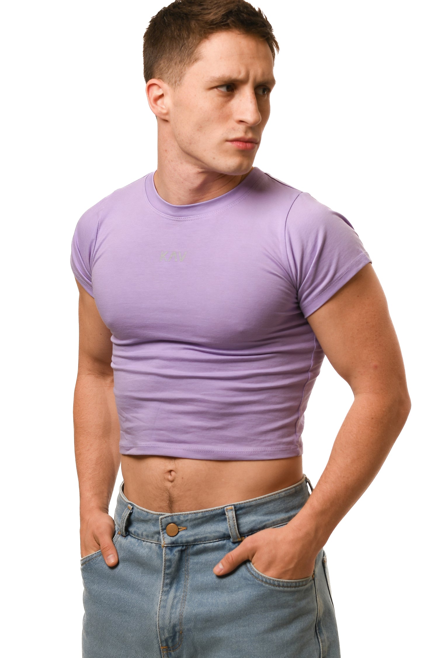 Lilac Magnet Baby Tee