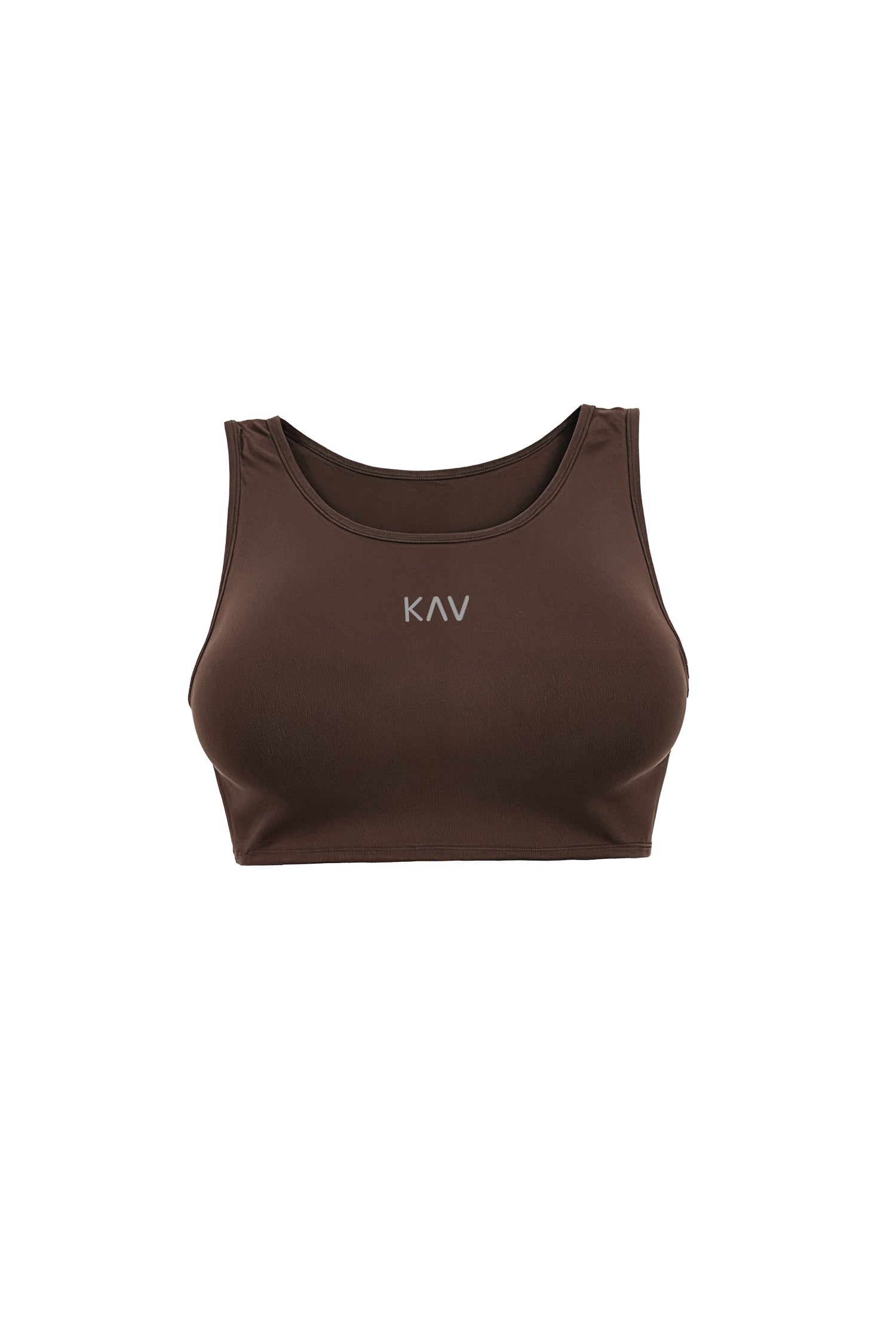 Brown Magnet Super Cropped Tank