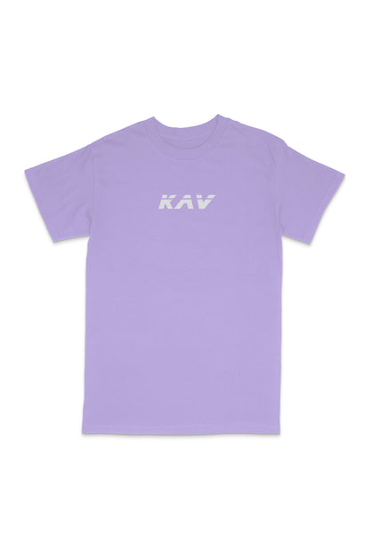 Lilac KAV Oversized Tee