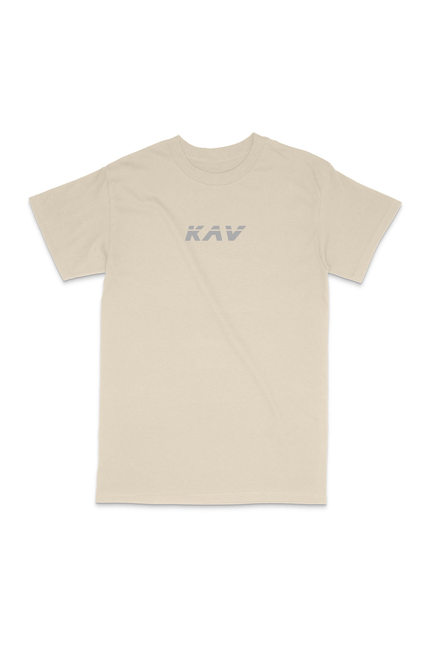 Beige KAV Oversized Tee