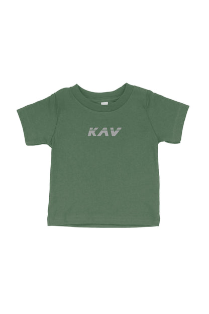 Camiseta para bebé verde
