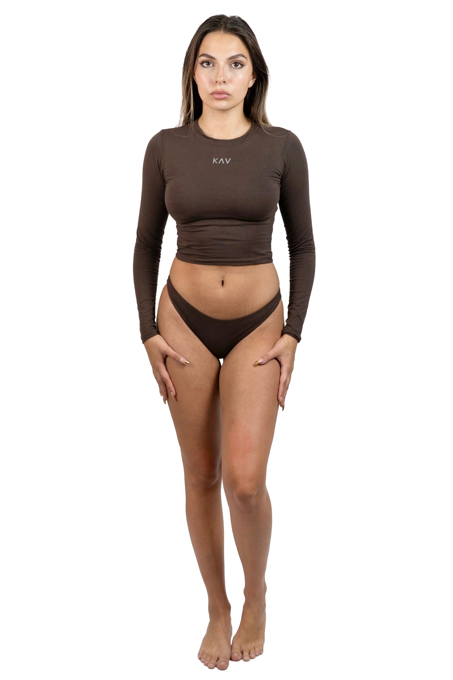 Long Sleeve Magnet Women Thong Set – KAV Wear