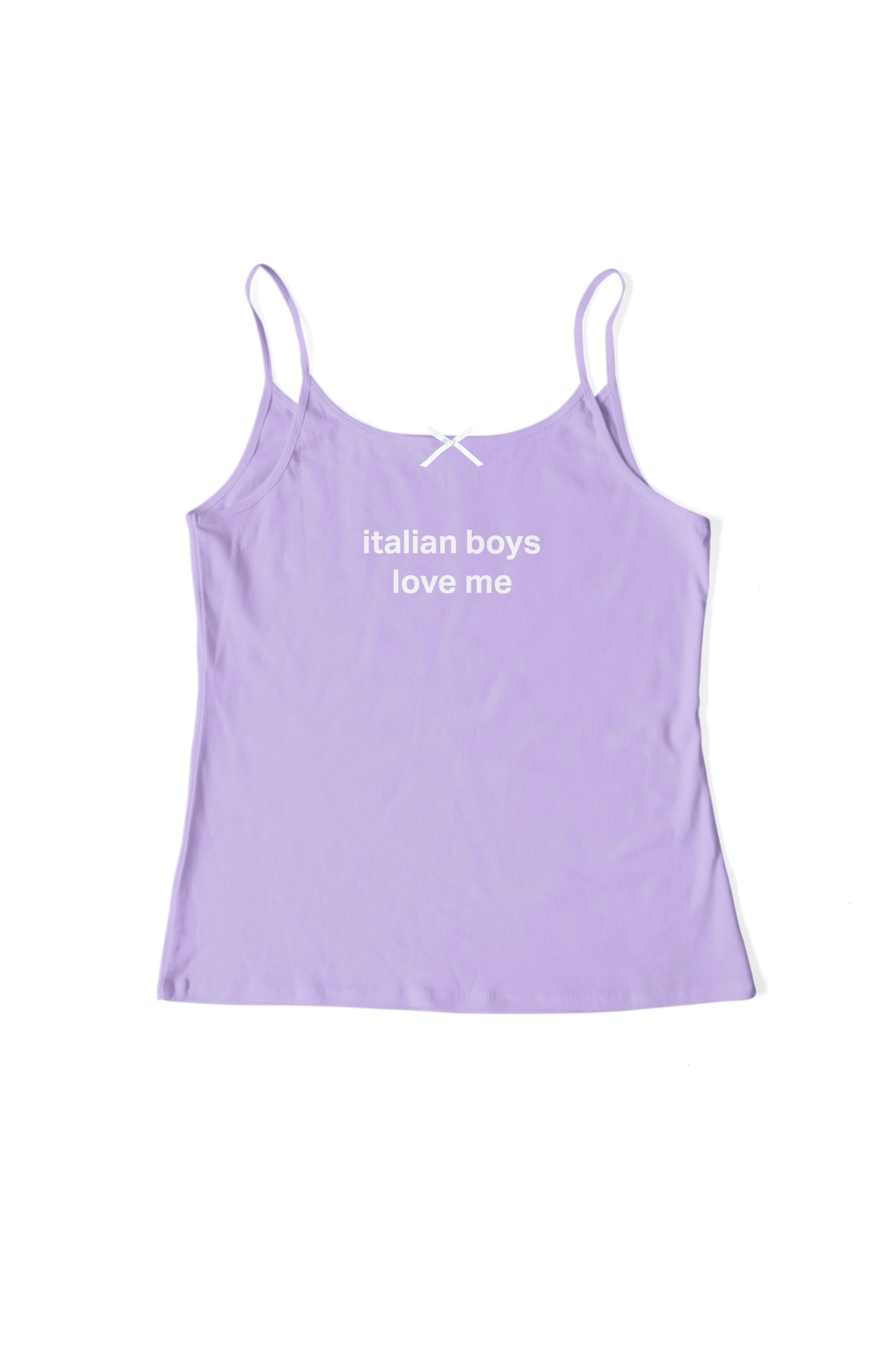 Italian Boys Lilac Tank Top