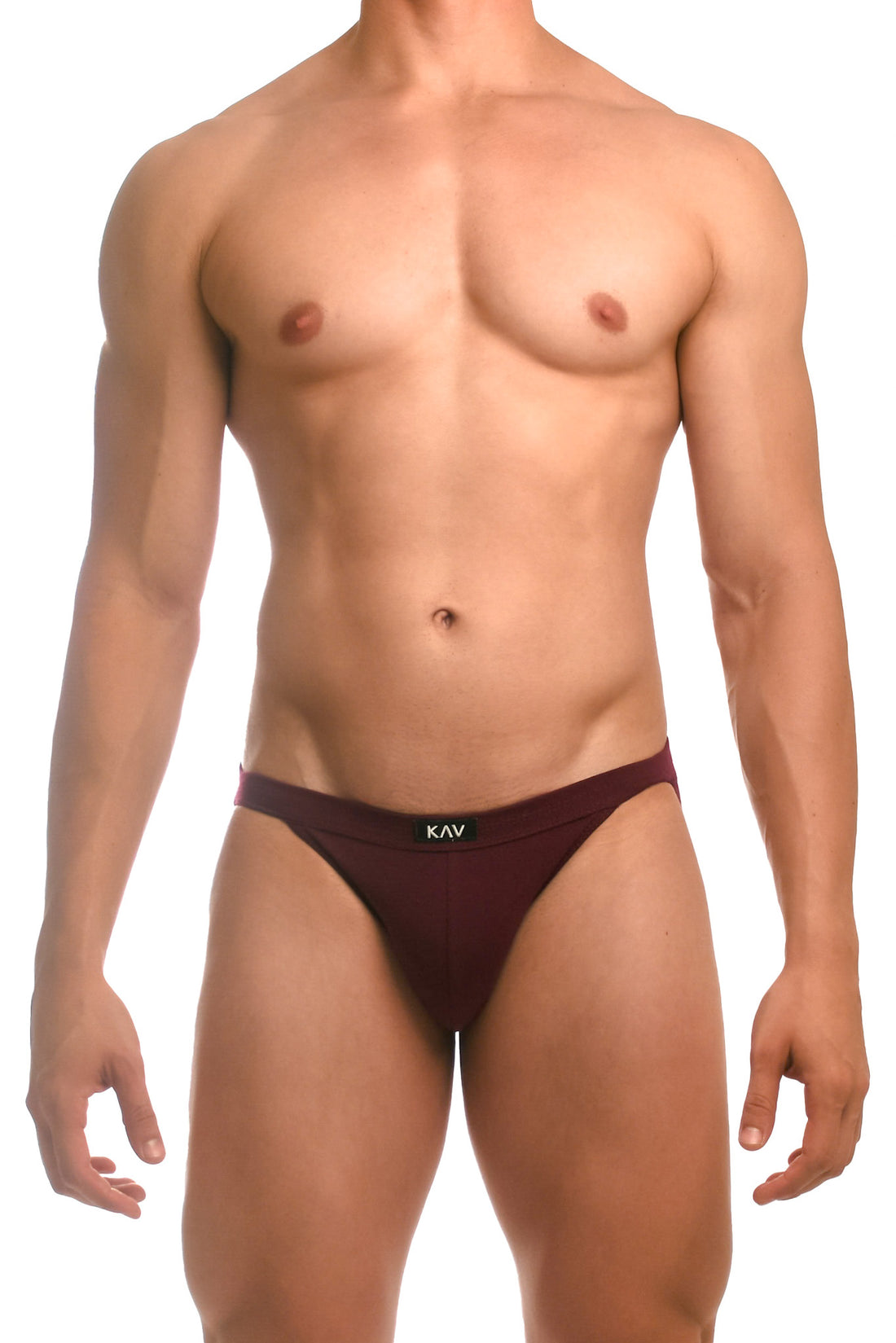 Dark Red Original Cotton Jersey Jockstrap