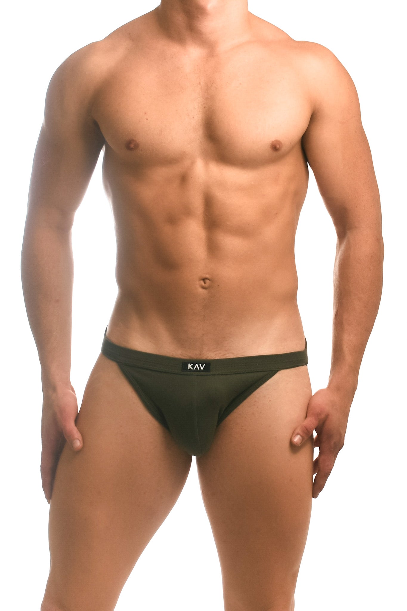 Dark Green Original Cotton Jersey Jockstrap