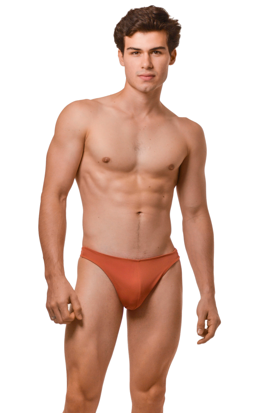 Burnt Caramel Devils Swim Thong