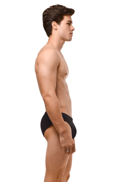 Black Minimal Swim Brief