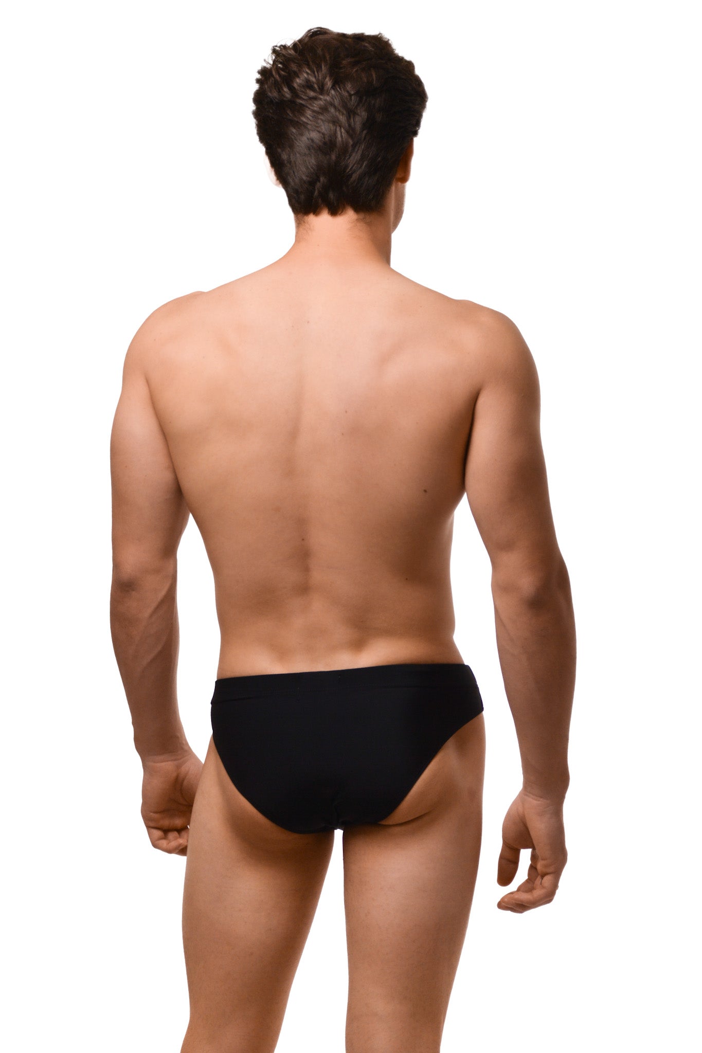 Black Minimal Swim Brief