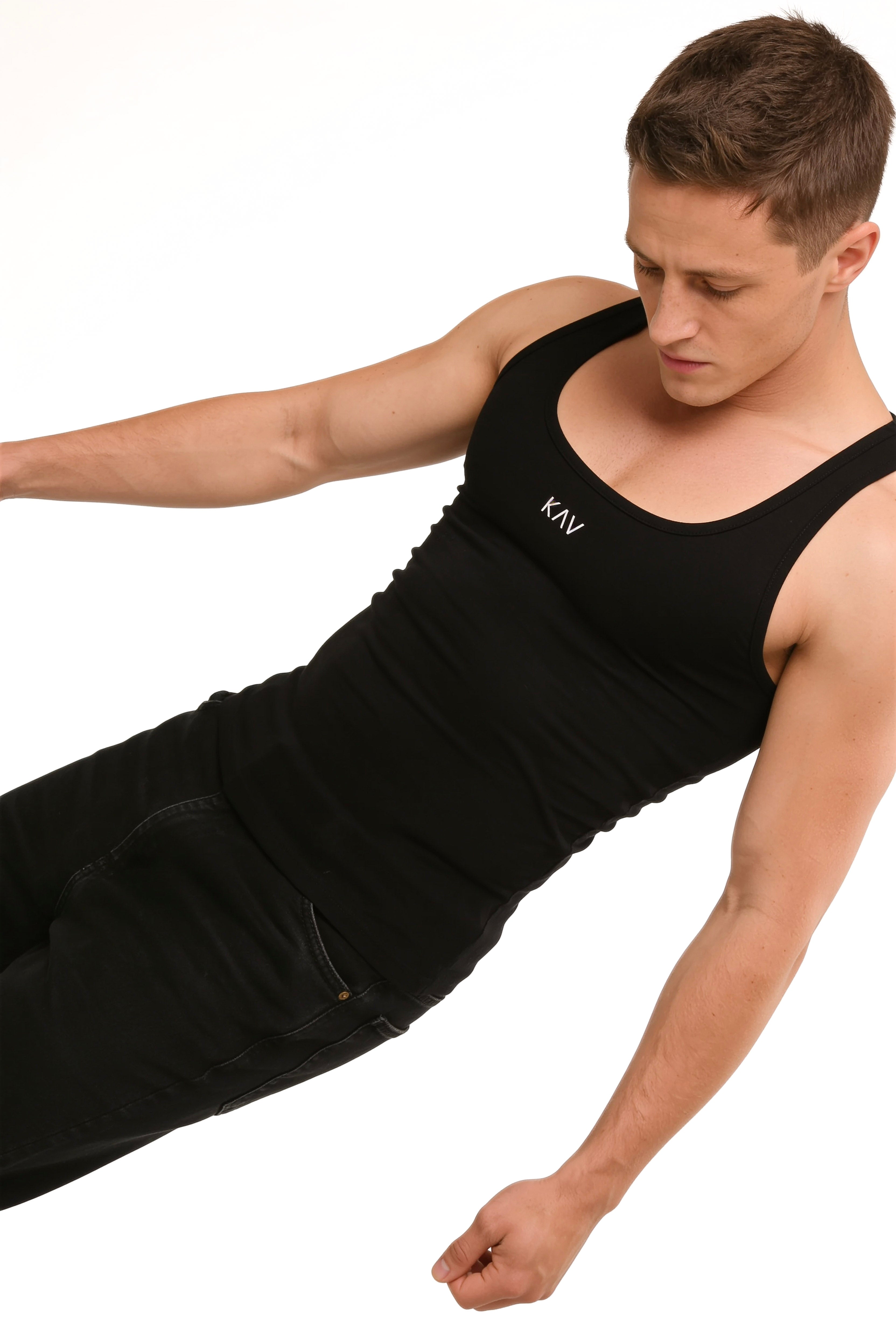 Original Black Muscle Tank Top