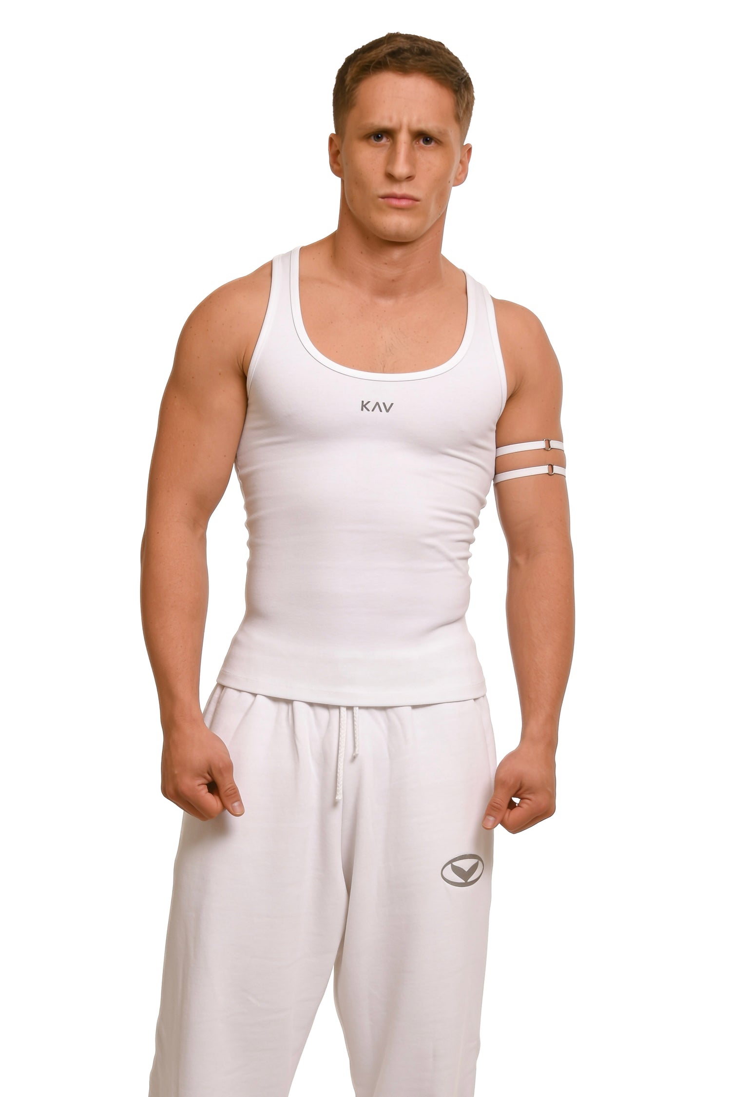 Original White Muscle Tank Top