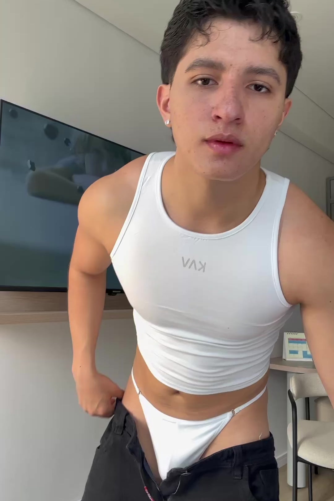 White Men G-String Thong