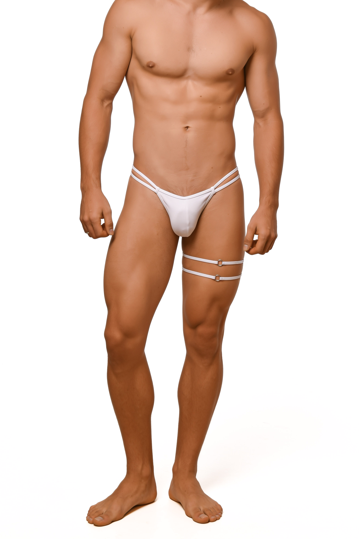 White Original Double Leg Band