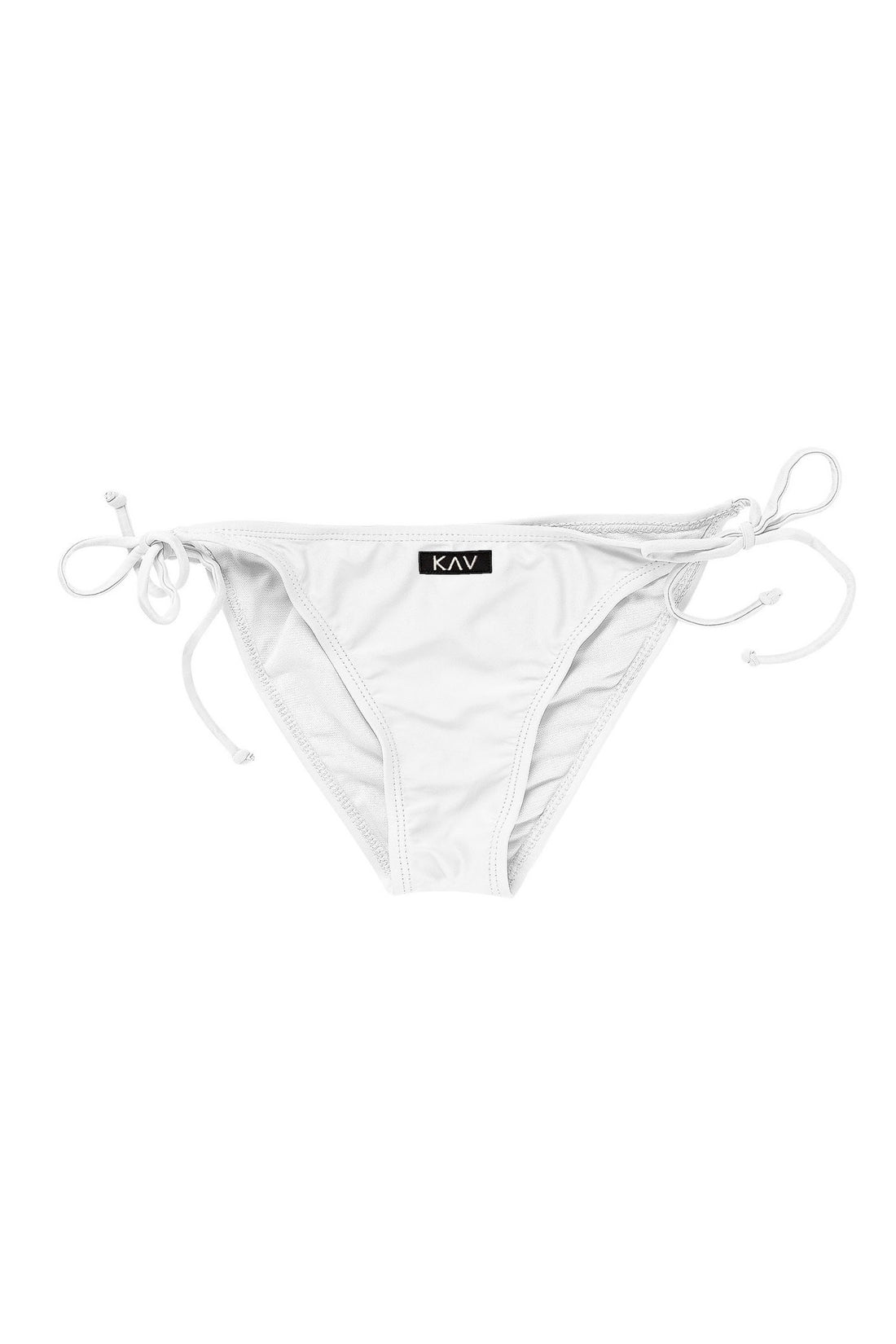 White Swim Minimal Tie Bottom