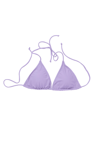 Lilac Triangle Swim Top