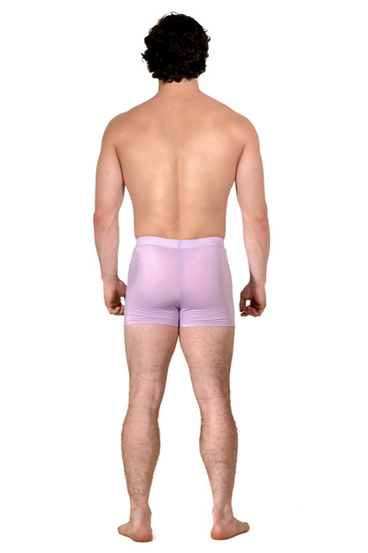 Lilac Spandex Swim Short - KAV Wear 
