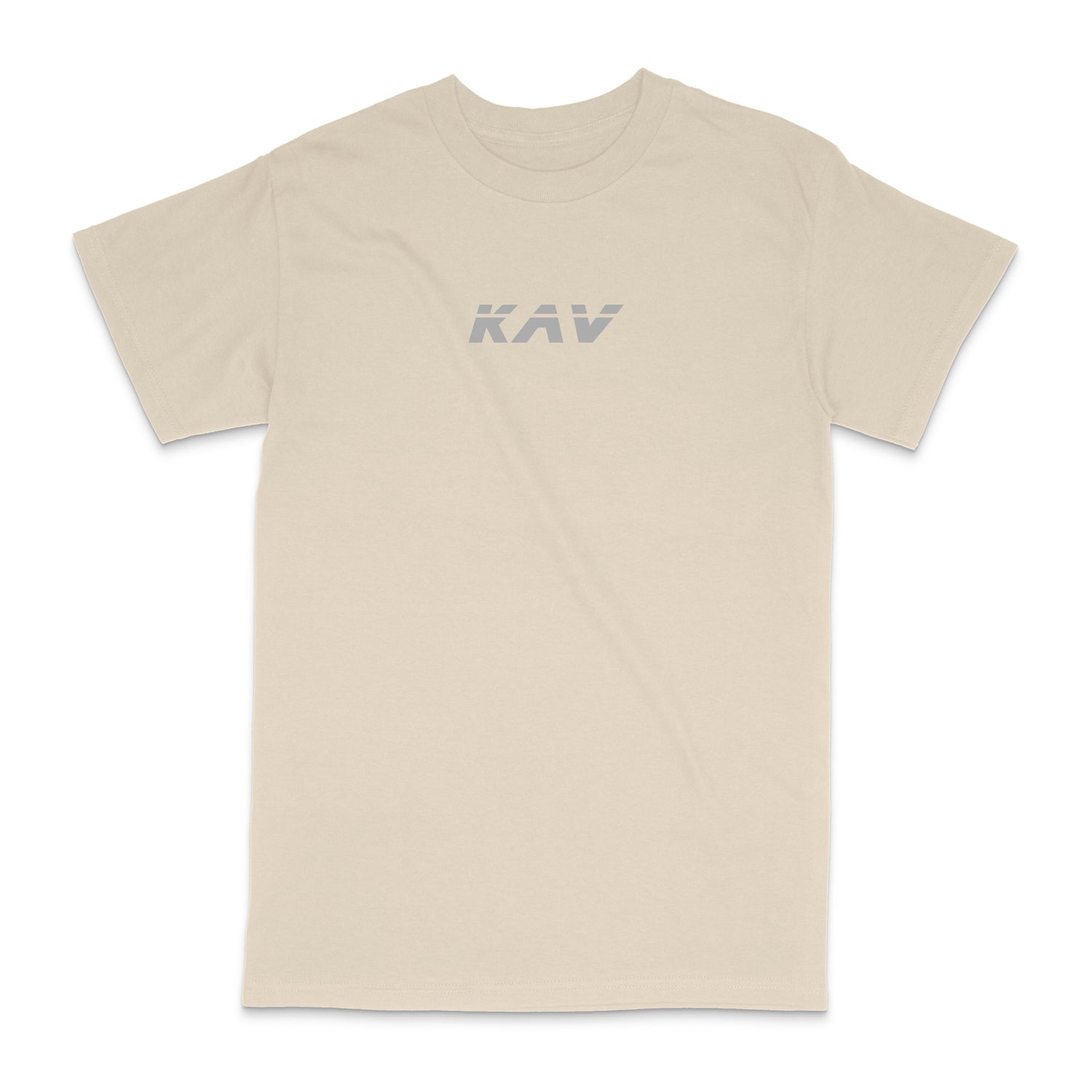 Camiseta extragrande beige KAV